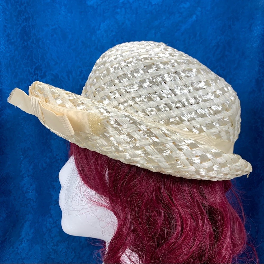 Vintage Union Label Ladies Spring Summer Hat